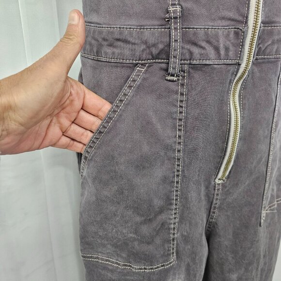 Universal Thread Lavender Jumpsuit Distressed Grunge Punk 6 - Picture 4 of 13